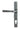 From The Anvil's Pewter Patina Hammered Newbury Slimline Espag. Lock Set; #finish_pewter-patina