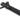From The Anvil's Black Monkeytail Slimline Lever Espag. Latch Set; #finish_black