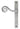 From The Anvil's Pewter Patina Monkeytail Slimline Lever Espag. Latch Set; #finish_pewter-patina