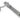 From The Anvil's Pewter Patina Monkeytail Slimline Lever Espag. Latch Set; #finish_pewter-patina