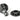 From The Anvil's Pewter Patina Heavy Beehive Mortice/Rim Knob Set; #finish_pewter-patina