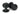 From The Anvil's Matt Black Heavy Beehive Mortice/Rim Knob Set; #finish_matt-black