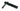 From The Anvil's Matt Black Newbury Slimline Lever Espag. Latch Set; #finish_matt-black