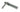 From The Anvil's Pewter Patina Newbury Slimline Lever Espag. Latch Set; #finish_pewter-patina