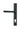 From The Anvil's Matt Black Newbury Slimline Lever Espag. Lock Set; #finish_matt-black