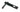 From The Anvil's Matt Black Newbury Slimline Lever Espag. Lock Set; #finish_matt-black