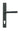 From The Anvil's Matt Black Newbury Slimline Lever Espag. Lock Set; #finish_matt-black