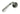 From The Anvil's Pewter Patina Newbury Lever on Rose Set (Sprung); #finish_pewter-patina