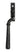 From The Anvil's Matt Black Hammered Newbury Espag; #finish_matt-black