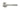 From The Anvil's Satin Marine SS (316) Newbury Lever on Rose Set (Sprung); #finish_satin-marine-ss