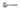 From The Anvil's Satin Marine SS (316) Newbury Lever on Rose Set (Sprung); #finish_satin-marine-ss