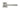 From The Anvil's Satin Marine SS (316) Newbury Lever on Rose Set (Sprung); #finish_satin-marine-ss