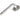 From The Anvil's Polished Marine SS (316) Newbury Lever on Rose Set (Sprung); #finish_polished-marine-ss