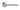 From The Anvil's Polished Marine SS (316) Newbury Lever on Rose Set (Sprung); #finish_polished-marine-ss
