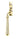From The Anvil's Polished Brass Newbury Espag; #finish_polished-brass