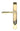 From The Anvil's Polished Brass Newbury Slimline Lever Espag. Lock Set; #finish_polished-brass