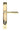 From The Anvil's Polished Brass Newbury Slimline Lever Espag. Lock Set; #finish_polished-brass