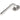 From The Anvil's Polished Marine SS (316) Newbury Lever on Rose Set (Unsprung); #finish_polished-marine-ss