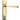 From The Anvil's Polished Brass Avon Slimline Lever Espag. Lock Set; #finish_polished-brass