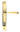 From The Anvil's Polished Brass Avon Slimline Lever Espag. Lock Set; #finish_polished-brass