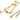 From The Anvil's Polished Brass Art Deco Door Knocker; #finish_polished-brass