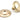 From The Anvil's Polished Brass Art Deco Centre Door Knob; #finish_polished-brass