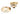 From The Anvil's Polished Brass Art Deco Centre Door Knob; #finish_polished-brass