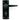 From The Anvil's Black Oak Lever Bathroom Door Handles; #finish_black
