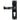 From The Anvil's Black Classic Lever Euro Lock Door Handles; #finish_black