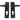 From The Anvil's Black Smooth Lever Euro Lock Door Handles; #finish_black