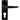 From The Anvil's Black Smooth Lever Euro Lock Door Handles; #finish_black