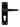 From The Anvil's Black Smooth Lever Euro Lock Door Handles; #finish_black