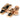 From The Anvil's Polished Bronze Beehive Quadrant Fastener - Narrow; #finish_polished-bronze