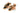 From The Anvil's Polished Bronze Beehive Quadrant Fastener - Narrow; #finish_polished-bronze