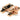 From The Anvil's Polished Bronze Mushroom Quadrant Fastener - Narrow; #finish_polished-bronze