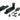 From The Anvil's Black Brompton Quadrant Fastener - Narrow; #finish_black