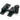 From The Anvil's Black Brompton Quadrant Fastener - Narrow; #finish_black