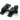 From The Anvil's Black Prestbury Quadrant Fastener - Narrow; #finish_black