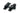From The Anvil's Black Beehive Quadrant Fastener - Narrow; #finish_black