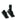 From The Anvil's Black Mushroom Brighton Fastener; #finish_black