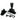 From The Anvil's Black Brompton Brighton Fastener; #finish_black