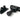 From The Anvil's Black Brompton Brighton Fastener; #finish_black