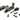 From The Anvil's Pewter Patina Prestbury Quadrant Fastener - Narrow; #finish_pewter-patina