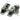 From The Anvil's Pewter Patina Beehive Quadrant Fastener - Narrow; #finish_pewter-patina