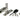 Polished Marine SS (316) Prestbury Quadrant Fastener - Narrow; #finish_polished-marine-ss-(316)