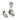 Polished Marine SS (316) Beehive Brighton Fastener (Radiused); #finish_polished-marine-ss-(316)