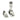 Polished Marine SS (316) Mushroom Brighton Fastener (Radiused); #finish_polished-marine-ss-(316)