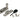 Satin Marine SS (316) Beehive Quadrant Fastener - Narrow; #finish_satin-marine-ss-(316)