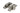 Satin Marine SS (316) Beehive Quadrant Fastener - Narrow; #finish_satin-marine-ss-(316)