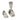 Satin Marine SS (316) Brompton Brighton Fastener (Radiused); #finish_satin-marine-ss-(316)